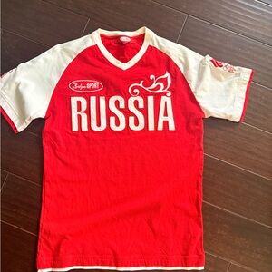 Russian Olympic Team Graphic T-Shirt Size S